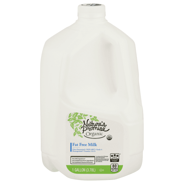 Nature's Promise Organic Fat Free Skim Milk product image