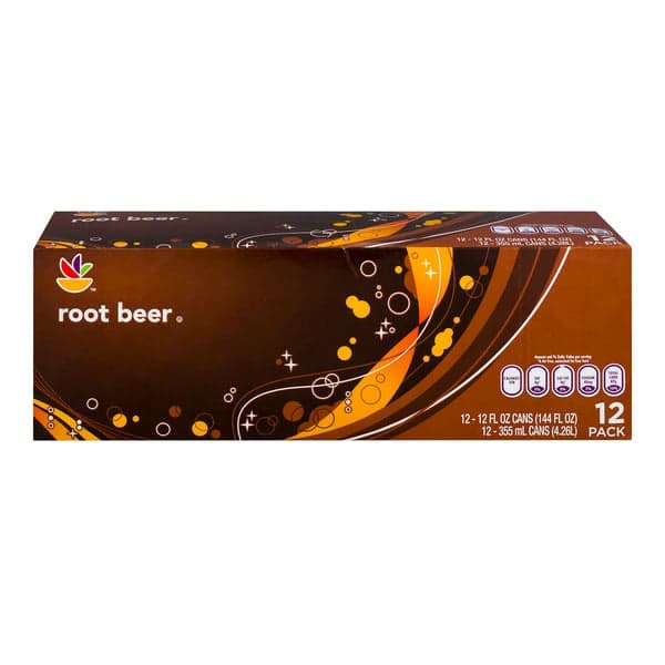 Giant Root Beer Soda Caffeine Free - 12 pk product image