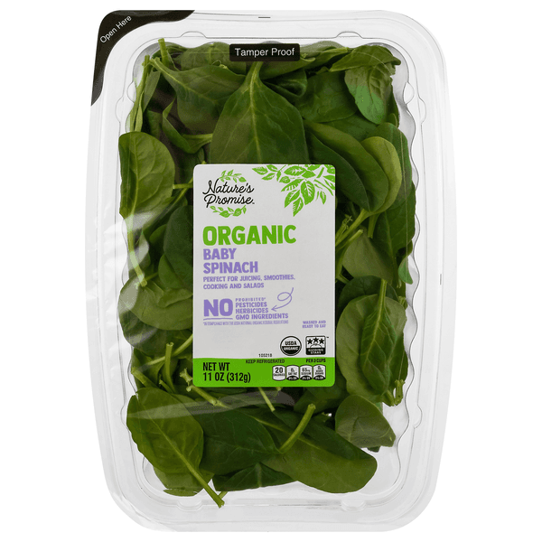 Nature's Promise Organic Baby Spinach product image