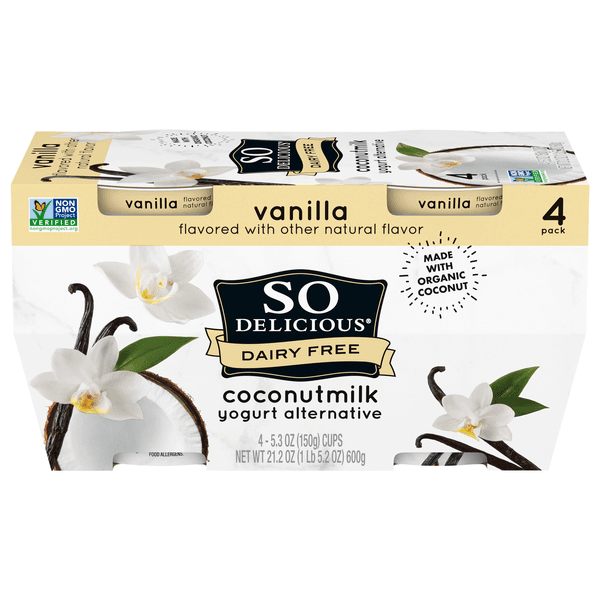 So Delicious Dairy Free Coconut Vanilla Yogurt Alternative product image