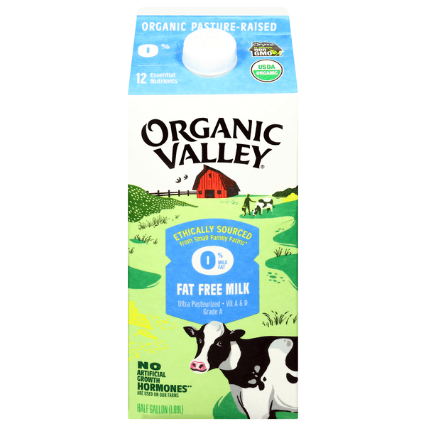 City Acres Market Organic Valley Skim Milk product image