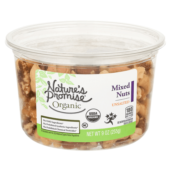Nature's Promise Organic Mixed Nuts Unsalted product image