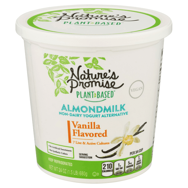 Nature's Promise Plant-Based Vanilla Almondmilk Yogurt Alternative product image