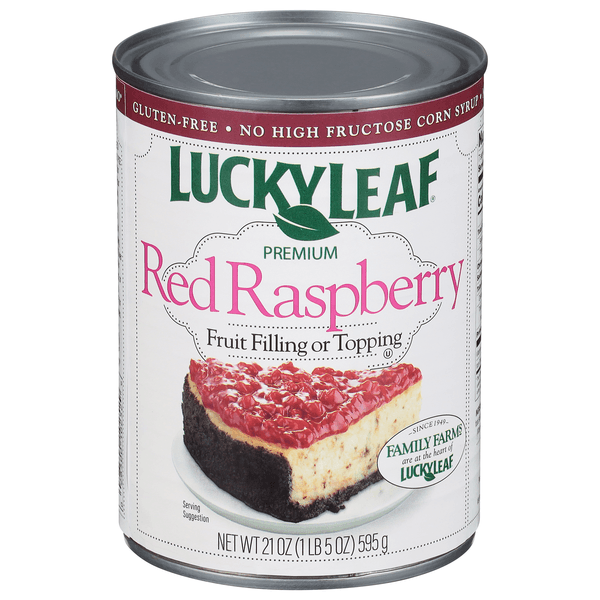 Lucky Leaf Premium Red Raspberry Fruit Filling & Topping product image