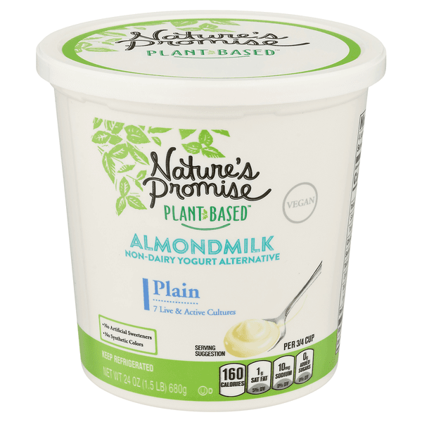Nature's Promise Plant-Based Plain Almondmilk Yogurt Alternative product image