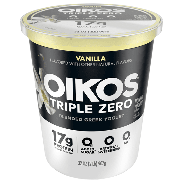 Oikos Triple Zero Vanilla Greek Yogurt product image