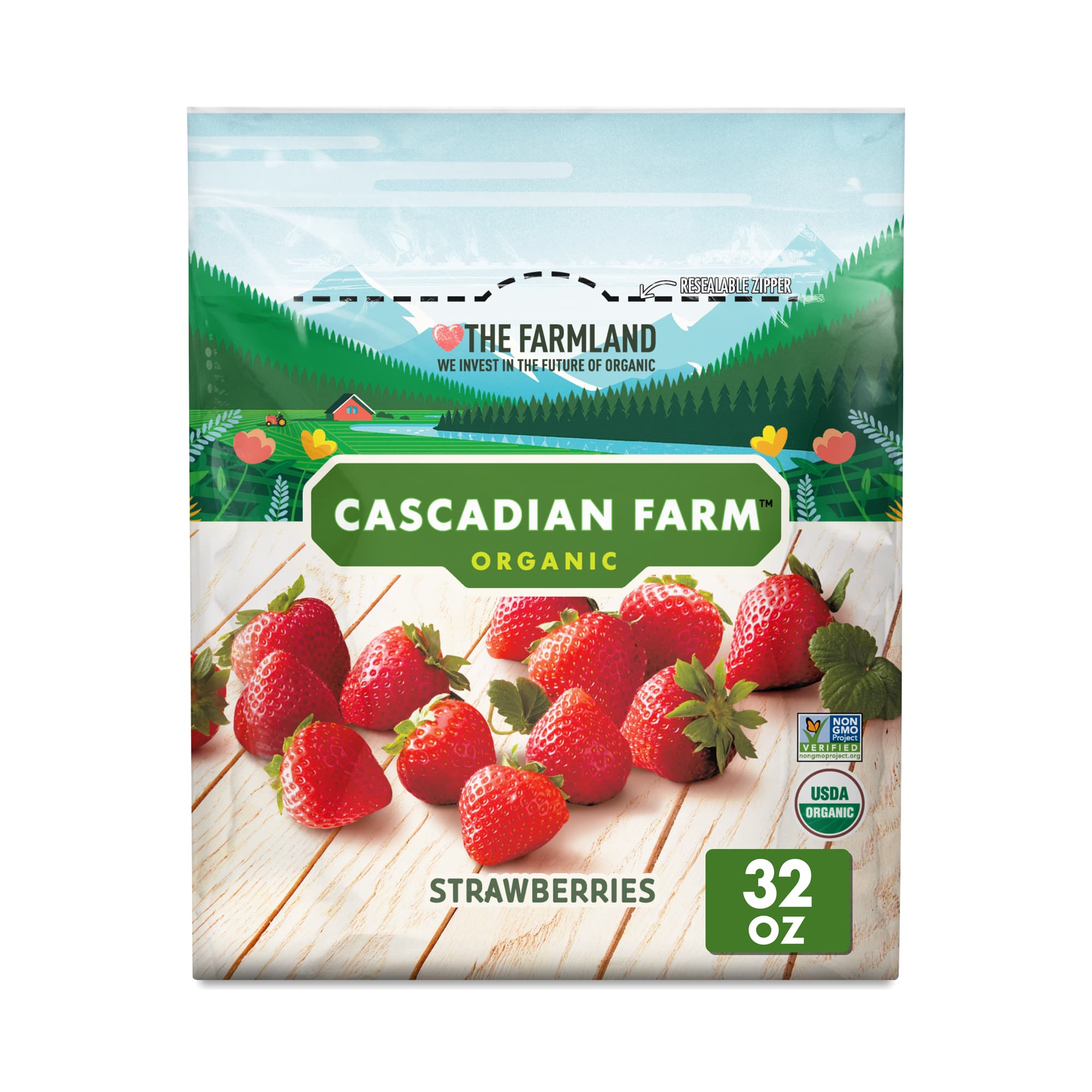 Cascadian Farm Organic Strawberries product image