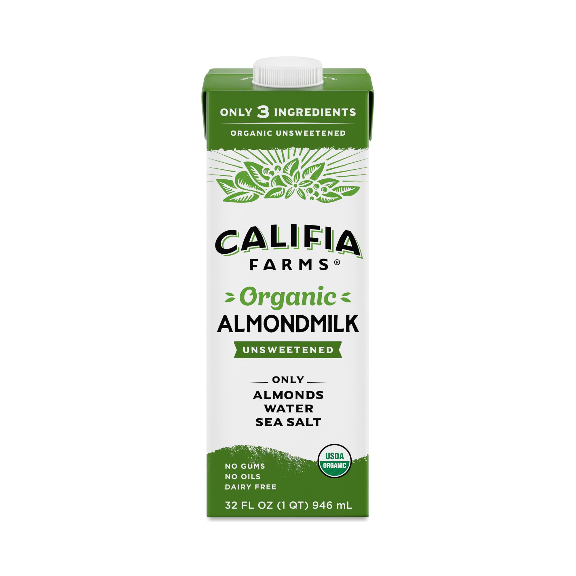 Califia Farms Organic Unsweetened Almondmilk product image