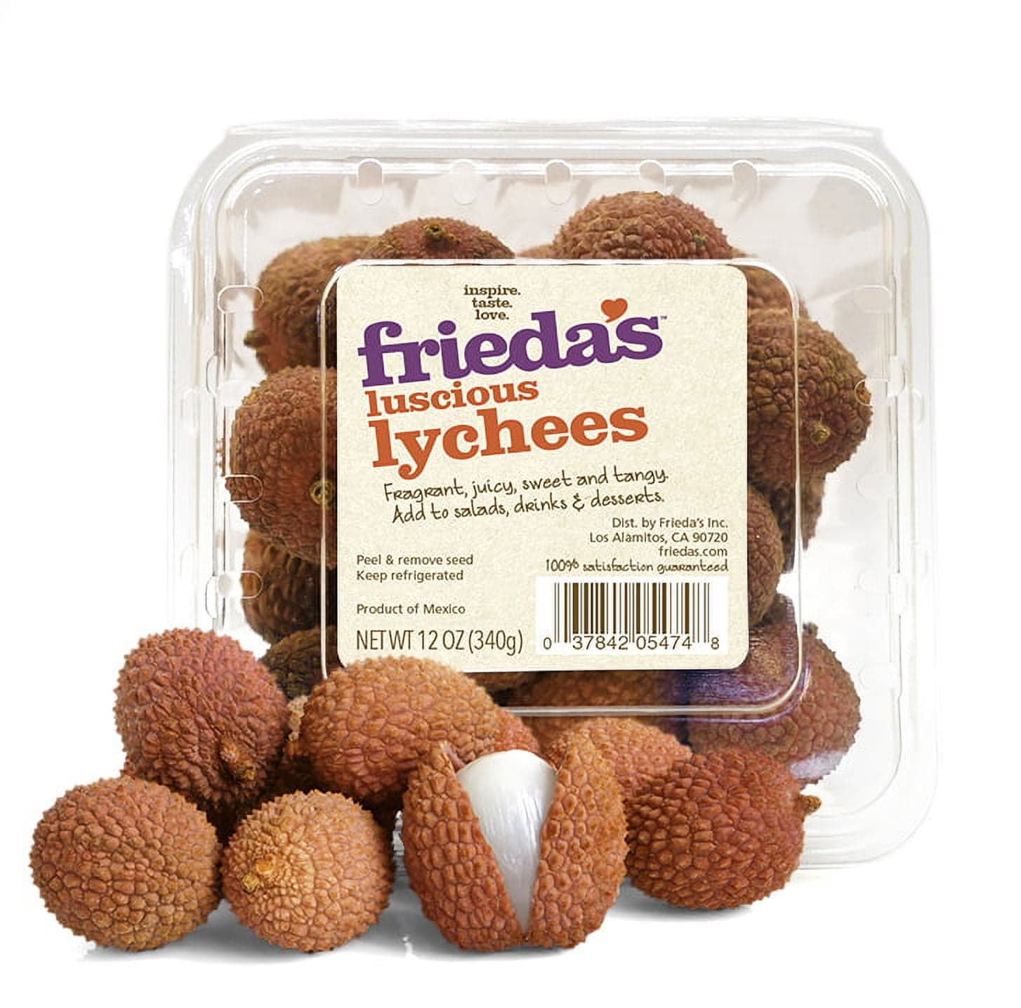 Frieda's Lychees Fresh Lychee 12oz product image