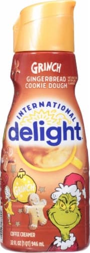 DELIGHT Grinch Gingerbread Cookie Dough Coffee Creamer product image